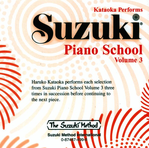 Suzuki Piano School, Volume 3 (Perf. Haruko Kataoka)