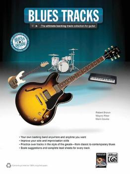 Blues Tracks: The Ultimate Backing Track Collection for Guitar (AL-00-38888)