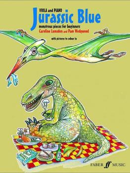 Jurassic Blue for Viola: Monstrous Pieces for Beginners (AL-12-0571521797)