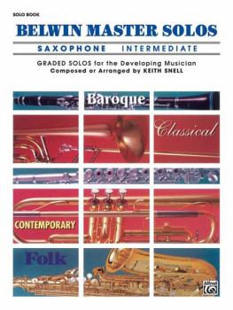 Belwin Master Solos, Volume 1 (Alto Saxophone) (AL-00-EL03446)