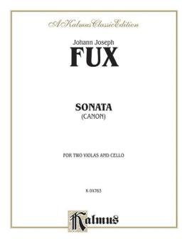 Sonata (Canon) for Two Violas and Basso Continuo (AL-00-K04763)