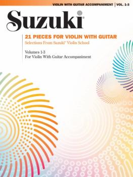 21 Pieces for Violin with Guitar: Selections from Suzuki Violin Schoo (AL-00-0295S)
