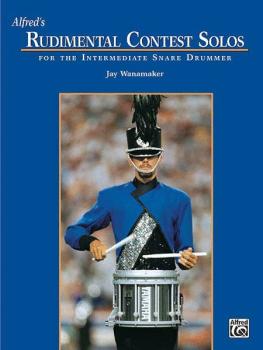 Alfred's Rudimental Contest Solos (For the Intermediate Snare Drummer) (AL-00-11802)