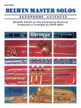 Belwin Master Solos, Volume 1 (Alto Saxophone) (AL-00-EL03447)