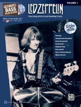 Ultimate Bass Play-Along: Led Zeppelin, Volume 1: Play Along with 8 Gr (AL-00-32198)