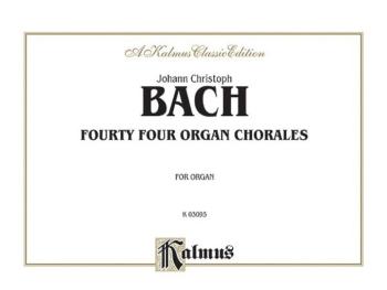 Forty-Four Organ Chorales (AL-00-K03095)