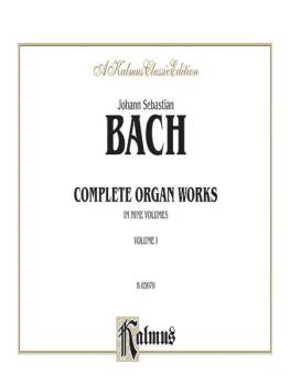 Complete Organ Works, Volume I (AL-00-K03070)