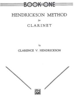Hendrickson Method for Clarinet, Book One (AL-00-EL00085)
