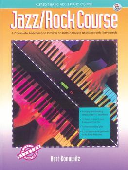 Alfred's Basic Adult Jazz/Rock Course: A Complete Approach to Playing  (AL-00-14520)