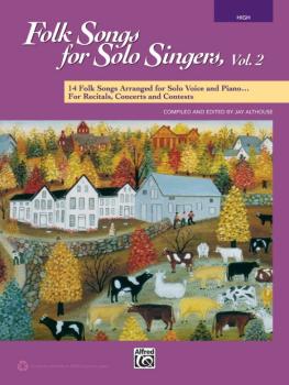 Folk Songs for Solo Singers, Vol. 2: 14 Folk Songs Arranged for Solo V (AL-00-41547)