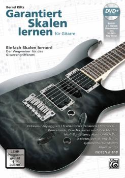 Garantiert Skalen lernen f?r Gitarre: Einfach Skalen lernen - Der Wegw (AL-00-20237G)