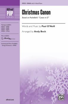 Christmas Canon: Based on Pachelbel's "Canon in D" (AL-00-47635)