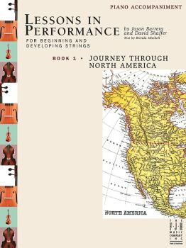 Lessons in Performance Book 1, Journey Through North America - Piano A (AL-98-SB302PIA)