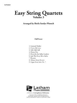 Easy String Quartets, Vol. 3 (AL-36-52703030)