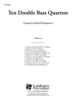 10 Double Bass Quartets (AL-36-52743004)