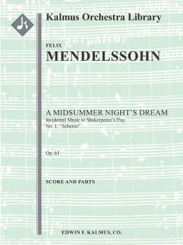 A Midsummer Night's Dream: Incidental Music, Op. 61; No. 1: Scherzo (AL-36-A171002)