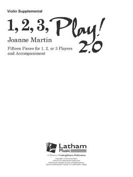 1, 2, 3 Play! 2.0 Supplemental Violin Part (AL-36-52793017)