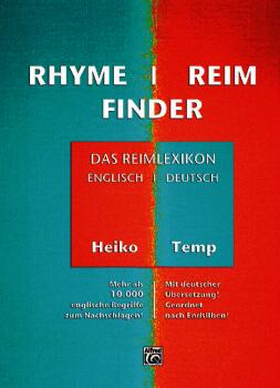 Reimfinder | Rhyme Finder: Das Reimlexikon Englisch-Deutsch (AL-00-20127G)
