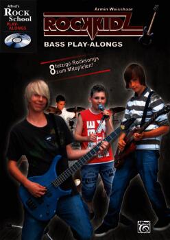 Rockkidz Play-alongs - Bass: Acht fetzige Rocksongs zum Mitspielen! (AL-00-20152G)