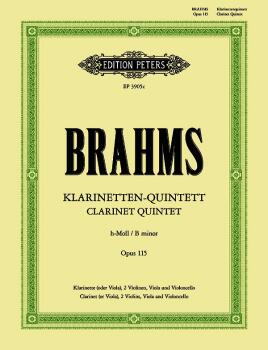 Clarinet Quintet in B minor Op. 115 (For Clarinet Viola, 2 Violins, Vi (AL-98-EP3905C)