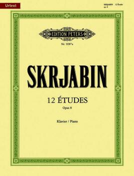 12 ?tudes Op. 8 for Piano (AL-98-EP9287A)