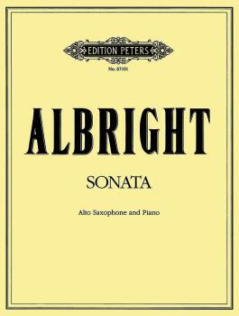 Sonata for Alto Saxophone and Piano (AL-98-EP67101)