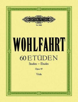 60 Studies Op. 45 for Violin (Transcribed for Viola) (AL-98-EP9166)