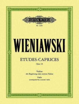 ?tudes-Caprices Op. 18 for Violin with 2nd Violin Accompaniment (Perfo (AL-98-EP3395)