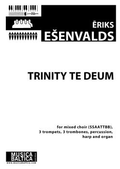 Trinity Te Deum (Set of Instrumental Parts) (AL-98-MB1416-SIP)