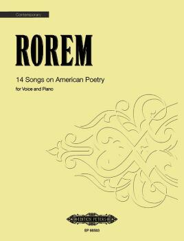 14 Songs on American Poetry for Voice and Piano (AL-98-EP66583)