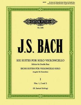 Cello Suites (Transcribed for Double Bass Solo), Vol. 1: Nos. 1-3 (AL-98-EP238B)