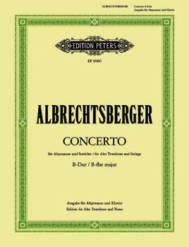 Alto Trombone Concerto in B flat (Edition for Alto Trombone and Piano) (AL-98-EP8986)
