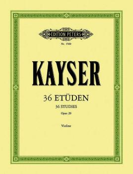 36 Studies Op. 20 for Violin (Edition by Hans Sitt) (AL-98-EP3560)