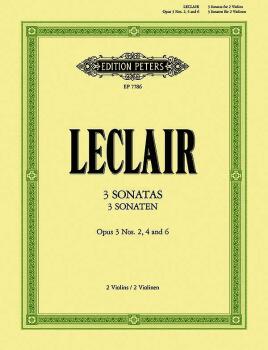 3 Sonatas for 2 Violins (Op. 3 Nos. 2, 4, 6) (AL-98-EP7786)