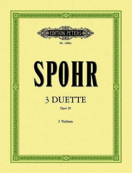 3 Duets Op. 39 for 2 Violins (Set of Parts) (AL-98-EP1086C)