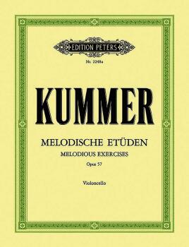 10 Melodious Exercises Op. 57 for Cello (With Preparatory Exercises by (AL-98-EP2248A)