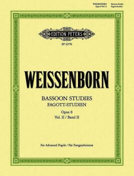Bassoon Studies Op. 8, Vol. 2 (For Advanced Learners Ger/Eng) (AL-98-EP2277B)