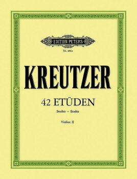 2nd Violin Accompaniment by F. Hermann to 42 Caprices for Violin Solo (AL-98-EP284A)