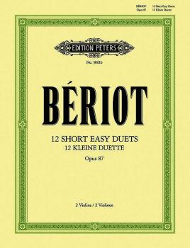12 Short Easy Duets Op. 87 for 2 Violins (AL-98-EP3061B)