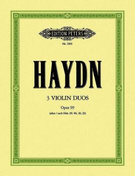 3 Duos Op. 99 for 2 Violins: Hob. VI:Anh. 1-3 Set of Parts (AL-98-EP3303)