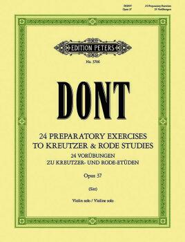 24 Preparatory Exercises to the Kreutzer and Rode Studies Op. 37 for V (AL-98-EP3706)