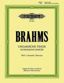 12 Hungarian Dances (Arranged for Violin and Piano): WoO 1 Nos. 1-3, 5 (AL-98-EP3894A)