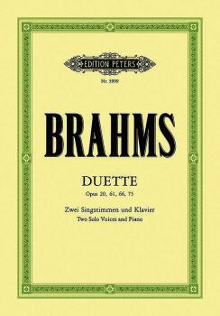14 Duets for Soprano, Alto and Piano: Opp. 20, 61, 66, from Op. 75 (AL-98-EP3909)