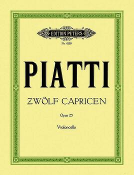 12 Caprices Op. 25 for Cello (AL-98-EP4260)