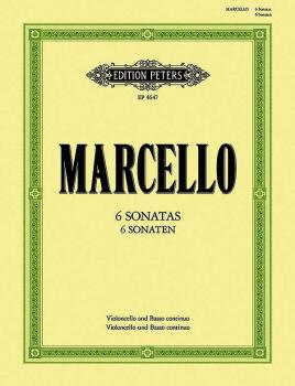 6 Sonatas for Cello and Continuo: Continuo Realized for Harpsichord/Pi (AL-98-EP4647)