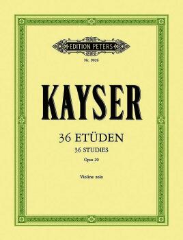36 Studies Op. 20 for Violin (AL-98-EP9026)