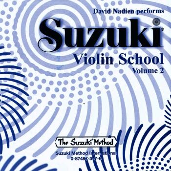 (Legacy Recording) Suzuki Violin School, Volume 2 (Perf. David Nadien) (AL-00-AA-0000112)