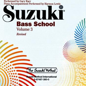 Suzuki Bass School, Volume 3: International Edition (AL-00-AA-0000080)