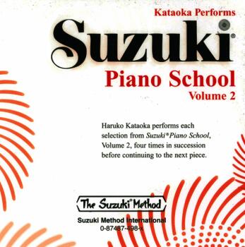 (Legacy Recording) Suzuki Piano School, Volume 2 (Perf. Haruko Kataoka (AL-00-AA-0000169)