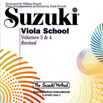 Suzuki Viola School, Volumes 3 & 4: International Edition (AL-00-AA-0000106)